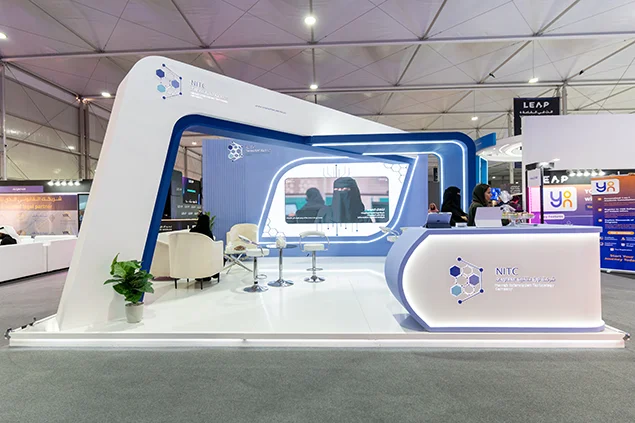 The Nourah Information Technology Company stand at LEAP 2025